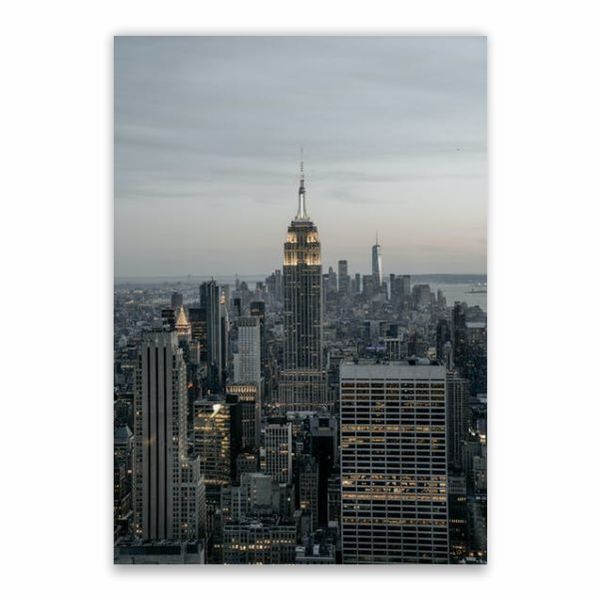 New York Skyscrapers Poster - A1