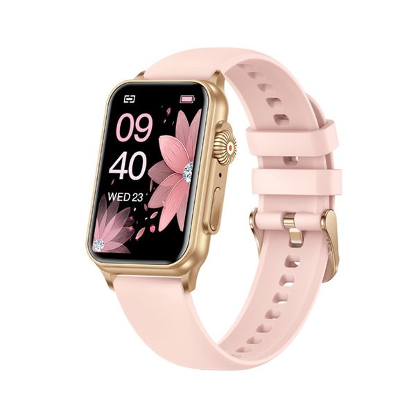 Smart Watch for women, Fitness Tracker, Double strap, Rose Gold