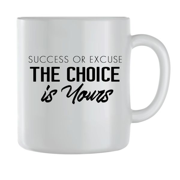 The choice Coffee Mugs for Men Women Motivational Sayings Graphic Cups 224