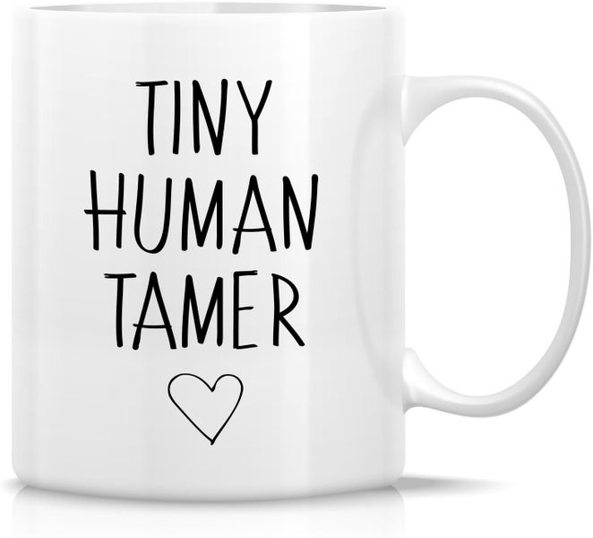 Tiny Human Tamer Creche Teacher Christmas Birthday Gift Mug