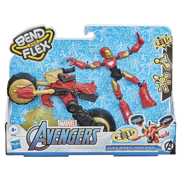 Marvel - Bend And Flex Rider Iron Man