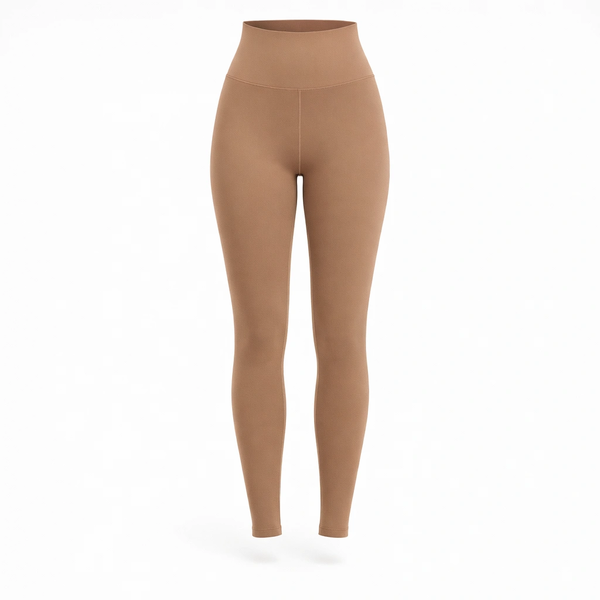 High Waist Hip Lifting Yoga Pants -Medium - Khaki