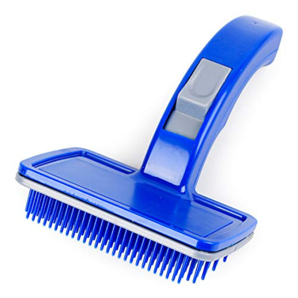 Small Self Cleaning Pet Hair Removal Brush | Cats &amp; Small Dogs | Deshedder