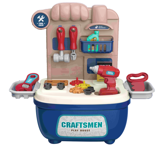 2-in-1Tool Carry Case Playset - Jeronimo