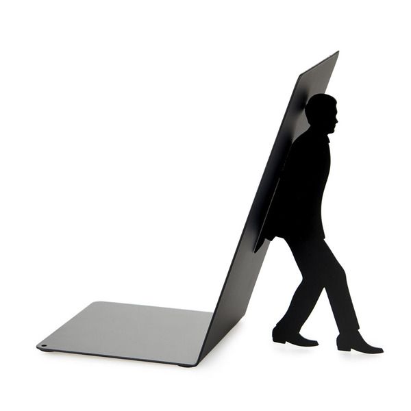 Bookend - Too Many Books - Black Metal