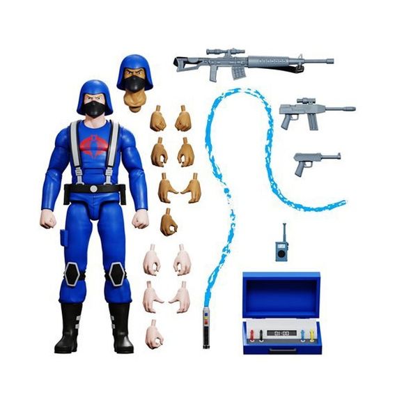 GI Joe Ultimates Real American Hero WV3 Cobra Trooper Figure