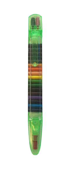Wax Crayon Pencil With 20 Interchangeable Colors