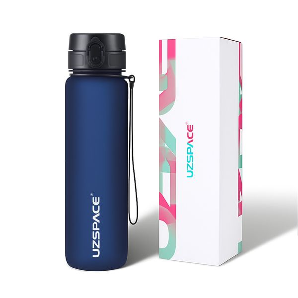 UZspace Leakproof Sports Water Bottle 1L, Tritan &amp; BPA-Free Sports Bottle