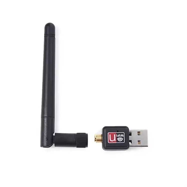 Wi-Fi USB Receiver Dongle with Antenna Adapter