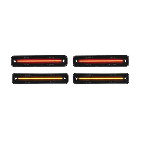 Side Marker Light for Hummer H2 2003-2009 Single Compatible with Universal