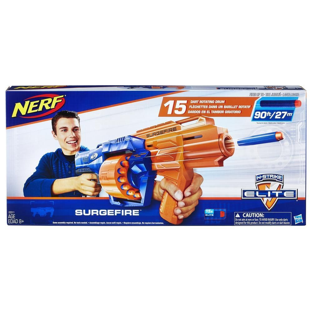 NERF N-Strike Elite SurgeFire Blaster 44581 | Buy Online in South ...