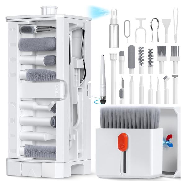 QYNIAL 32 in 1 Phone Computer Cleaning Kit with Keyboard &amp; Earphone Tools