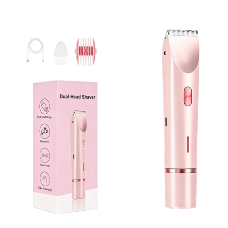 Bikini Trimmer for Women,Bikini Shaver 2 in 1 Electric Razors Image