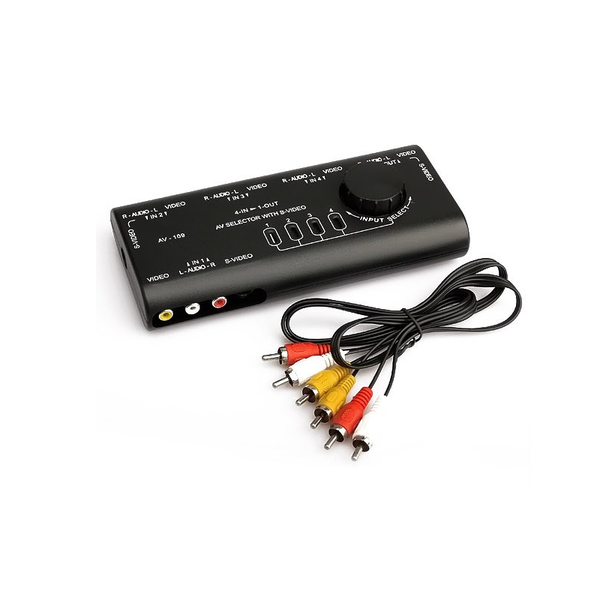 4 in 1 AV Video Signal Switcher Q-AU51