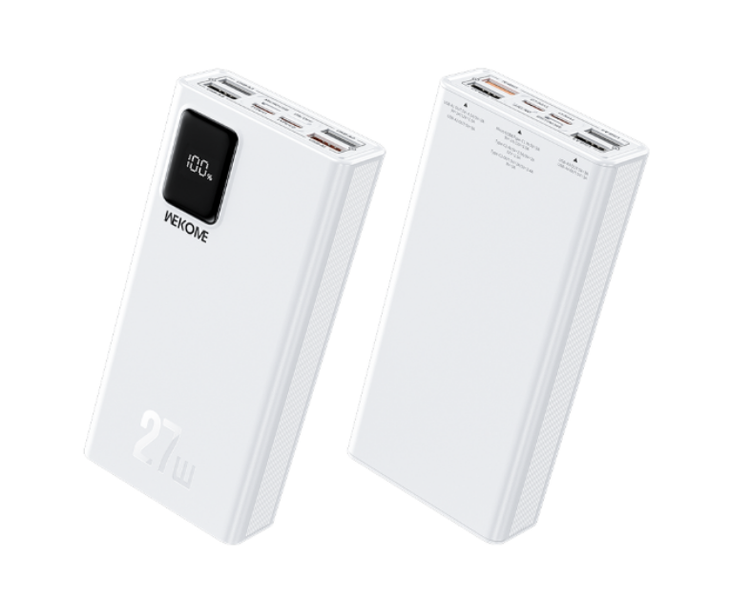 WEKOME 20000mAh 27W Fast Charge Power Bank with Multi-Ports &amp; LED Display