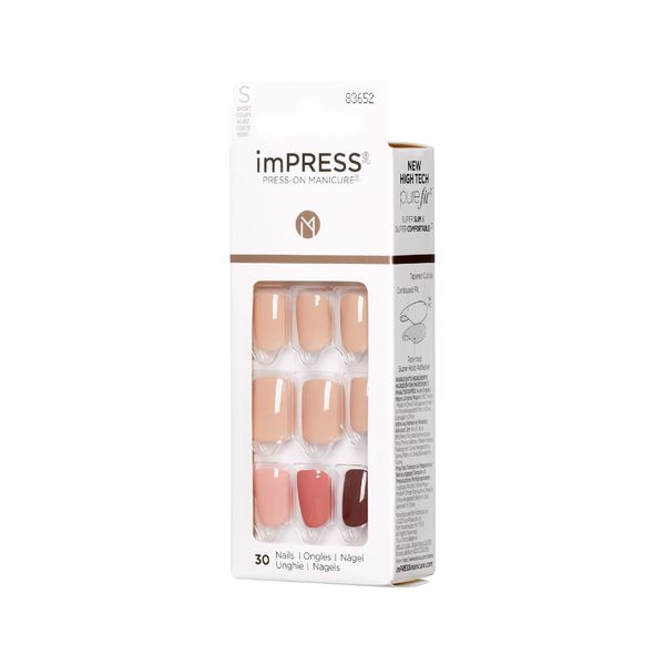 Kiss Impress Nails Design Before Sunset