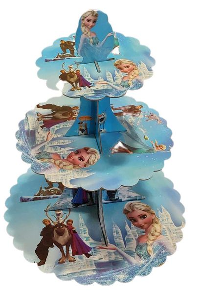 Frozen 3 Tier Cup Cake Stand