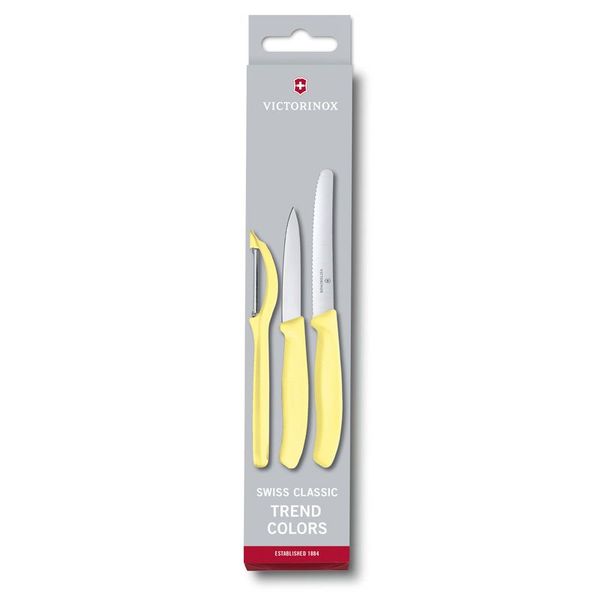 Victorinox Swiss Classic Trend Paring Knife w/Universal Peeler 3 Piece Set