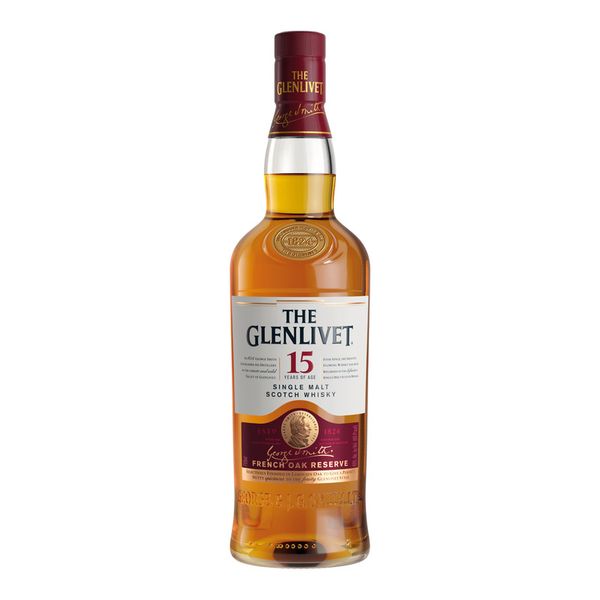 The Glenlivet 15 Year Old Single Malt Scotch Whisky 750ml