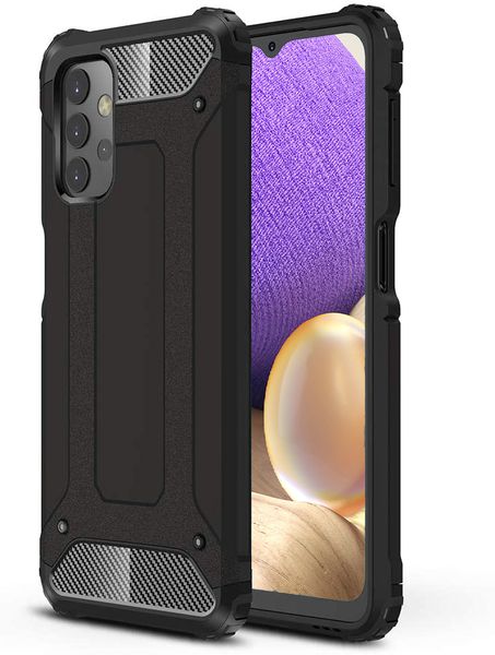 Hybrid Shockproof Case for Samsung Galaxy A32 (5G) - Black