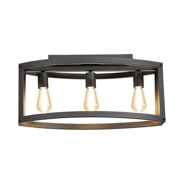 The Lighting Warehouse - Ceiling Light Riviera Black