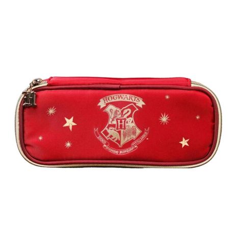 Harry Potter Large Capacity Pencil Bag Camouflage Canvas Pen Case