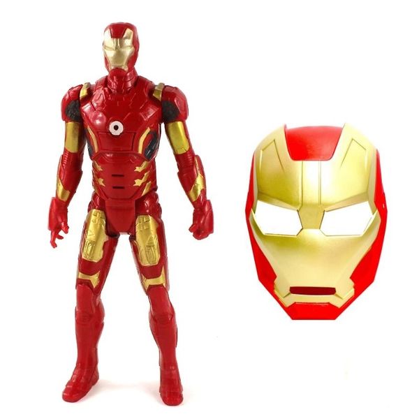 Iron Man action Figure + Mask