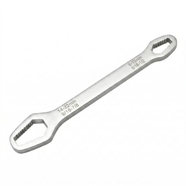 8-22mm Universal Self-Tightening Torx Wrench - Double-Ended Multi-Tool