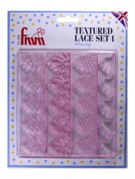 FMM Cutter Textured Lace Set 1 Cake Cutting Tool Detail Simple Art Nouveau