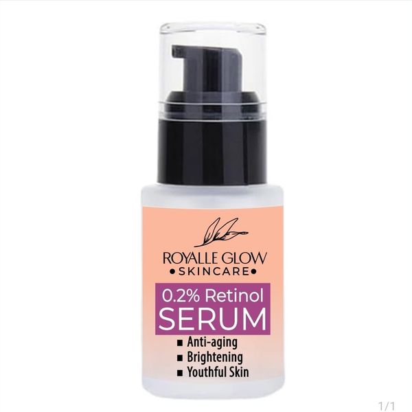 Royalle Glow Skincare 0.2% Retinol Serum 30ml