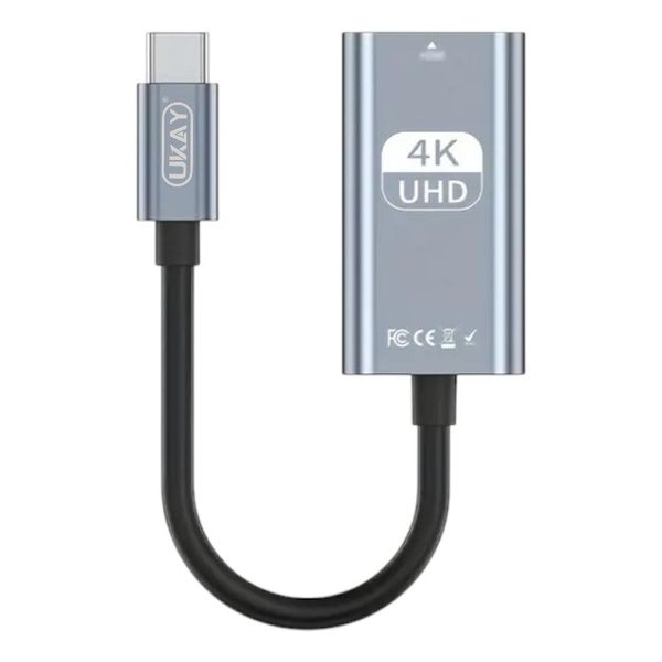 UKAY 4K UHD Type-C to HDMI (HDTV) Cable Adapter