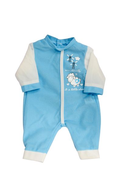 Baby Boy Dolls Clothes - with a White Sheep Onesie Outfit