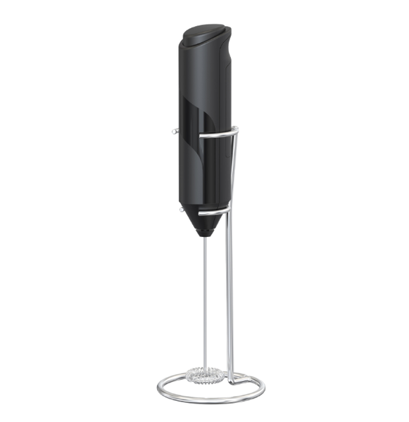 Bltunoed Handheld, Battery-Powered Electric Milk Frother (with Stand)