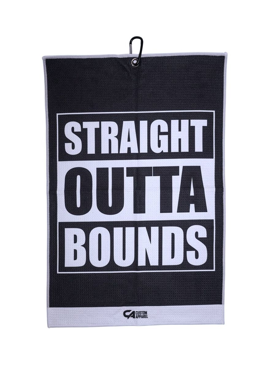 CA Waffle Golf Towels - Outta Bounds