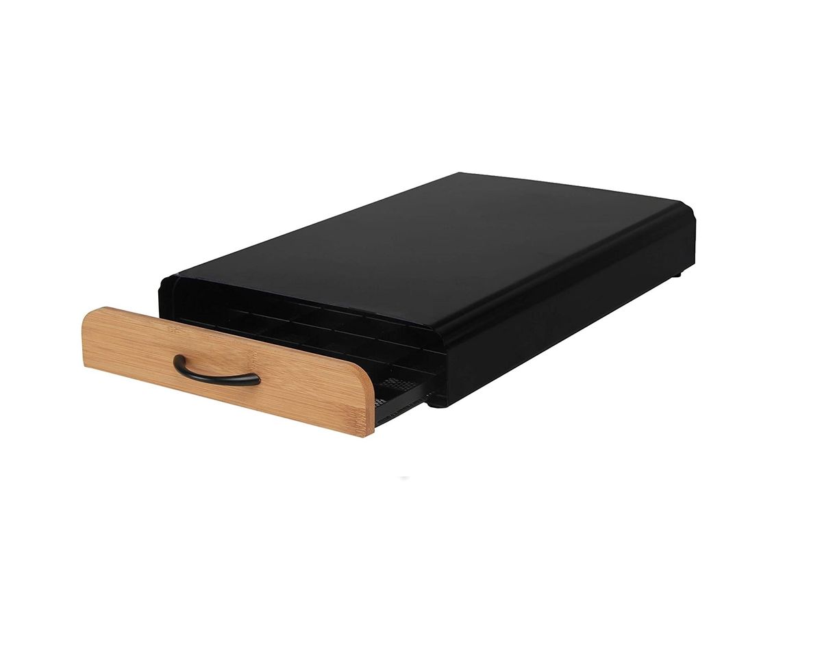 Coffee Pod Holder for Nespresso Capsule Drawer Pod Storage 50 Capacity