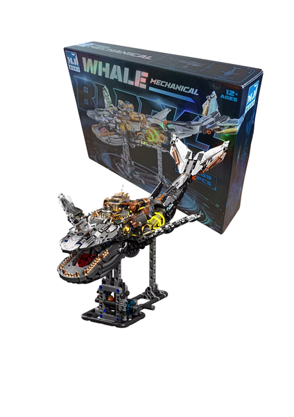 Mechanical Whale Building Block Set