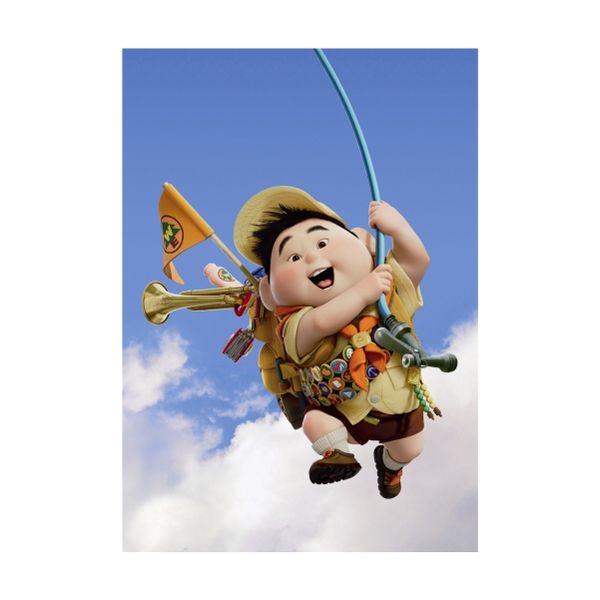 Russell Hanging in the Sky - A1 poster
