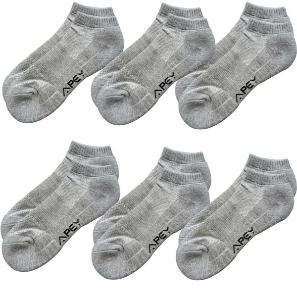 Sports Socks For Men/Women -6 Pair- APEY Summer Cotton Ankle Socks