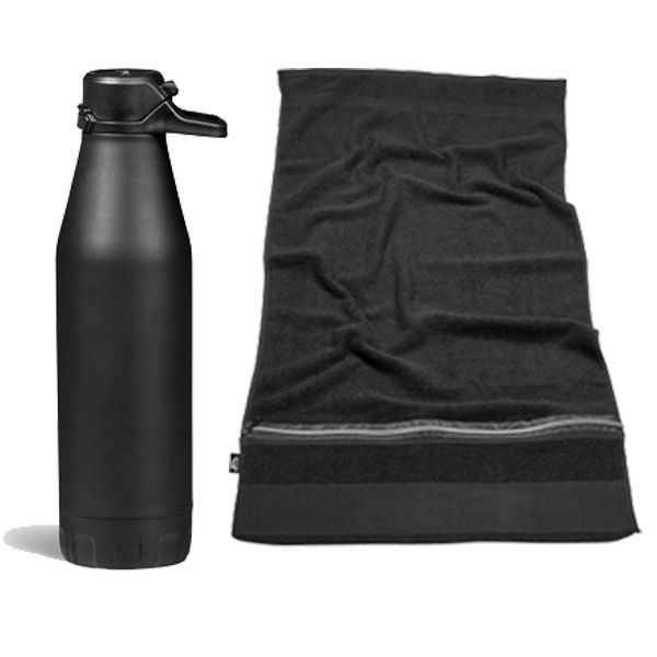 Slazenger- Vacuum Water Bottle-GymTowel-Gift Set
