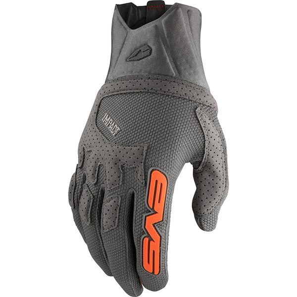 EVS Impact MX Gloves - Grey/Orange