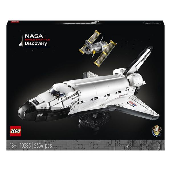 LEGO® ICONS NASA Space Shuttle Discovery 10283 Building Toy Set (2,354 Pieces)