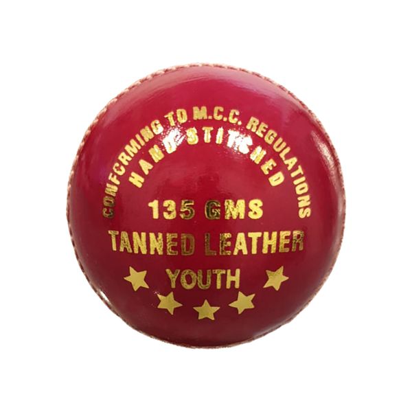Kookaburra Red Cherry 2 Piece Cricket ball 135G - Red