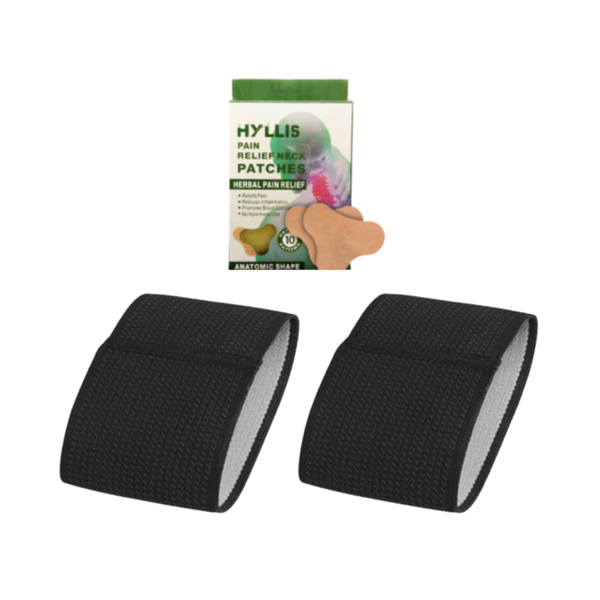 Orthotic Arch Relief Compression Wraps - 10 x Herbal Pain Relief Patches