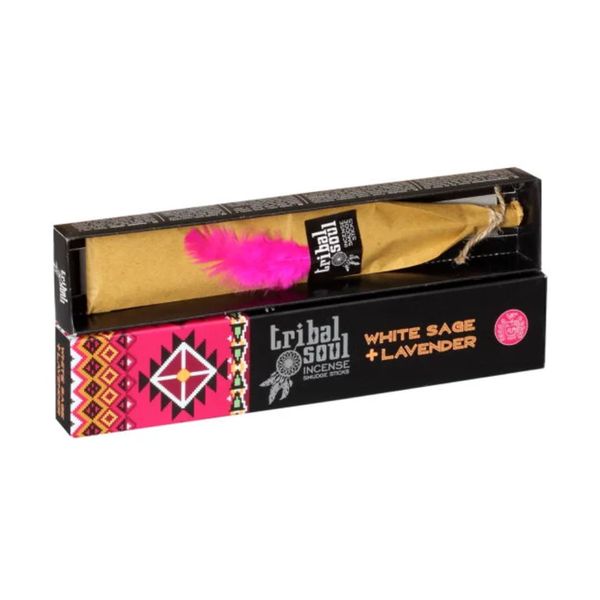 Tribal Soul White Sage &amp; Lavender Smudge Incense