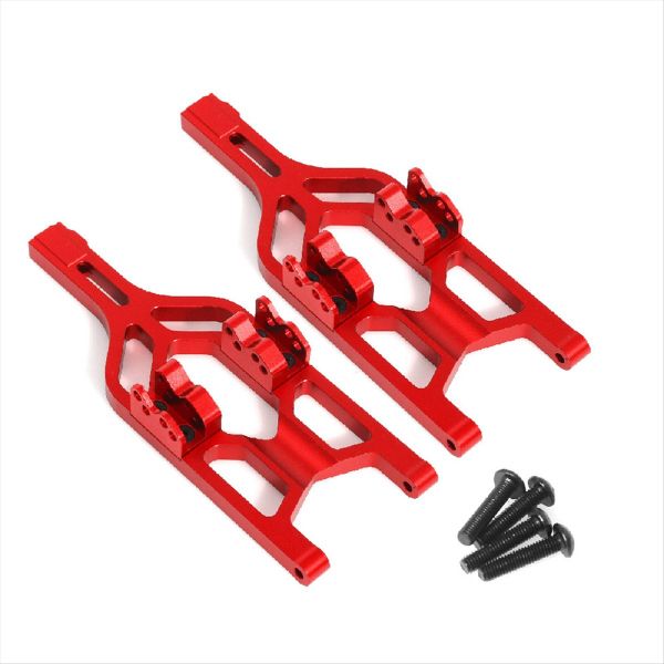 Back &amp; Forth Lower a Arm Swing Arm Kit for Traxxas 1/10 Rc Car Red