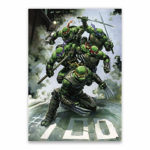 Teenage Mutan Ninja Turtles 100 Poster - A1