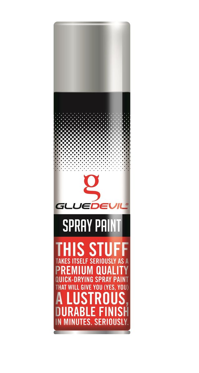 Glue Devil 300ml Standard Spray Paint - Machinery Grey | Shop Today ...