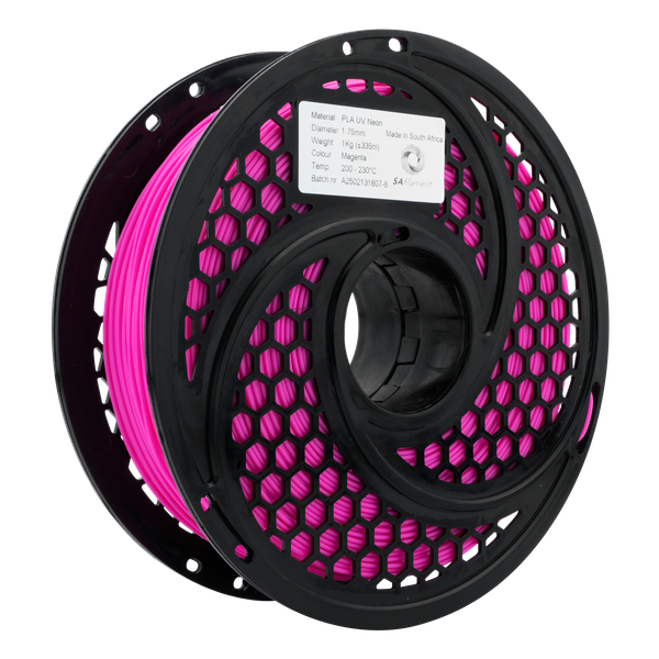 SA Filament PLA UV Neon Filament 1kg - Magenta