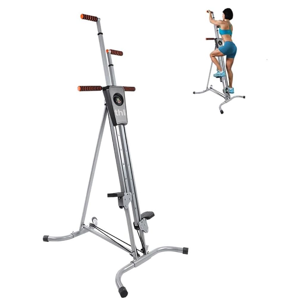 thl Vertical Climber Fitness Stepper,Folding Exercise Machine for Full Body
