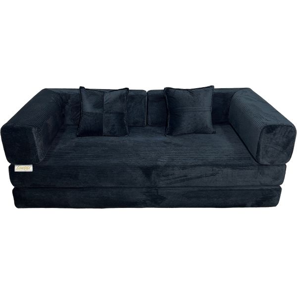 Lomansa 4-in-1 Folding Convertible Sofa Bed, Oversized Corduroy